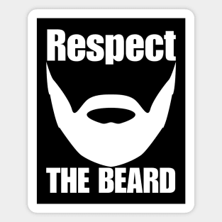 Respect The Beard Magnet